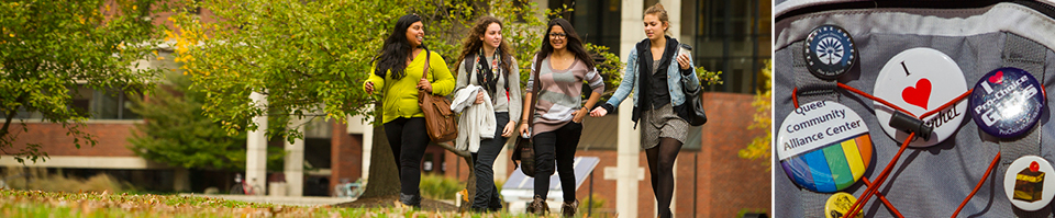 Students talking